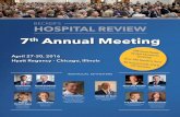7th Annual Meeting - Becker's Hospital Review7th Annual Meeting April 27-30, 2016 Hyatt Regency - Chicago, Illinois BECKER’S HOSPITAL REVIEW alth ecutives aking otal CFO & ers INDIVIDUAL