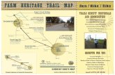 FARM HERITAGE TRAIL MAP Run / Hike / Bikeibccn.org/trails/info/farm_heritage_trail_brochure7-10.pdfFARM HERITAGE TRAIL MAP SR 32 CR 100 S CR 875 E SR 39 LEBANON ZIONSVILLE WHITESTOWN