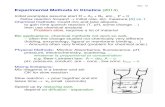 Experimental Methods in Kinetics (2014)ramsey1.chem.uic.edu/tak/chem34414/Notes 3a(Methods)-14.pdf · IIIa- 35 Experimental Methods in Kinetics (2014) Initial examples assume start