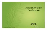 Annual Investor Conferencefilecache.investorroom.com/mr5ir_weyerhaeuser/207/... · Annual Investor Conference — May 2008 2 Forward-looking StatementForward-looking Statement This