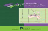 TRAFFIC ANALYSIS REPORT - Home | Town of Eaton · Bicycle and Pedestrian Plan -----31 Figure 15. Arterial Typical Cross-Sections ... North Front Range 2035 Regional Transportation