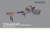 STAALKAT - kutlusan.com.tr...Easy snap-on, snap-off rollers Detachable egg orientation roller for easy cleaning It’s ... different pitch. Take away conveyor For buffering up to 6