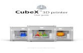 CubeXTM3D printer · Glow-in-the-dark Neon Blue Tan White Yellow Black Neon Green Silver Green Industrial Grey Blue Natural* Teal Magenta Purple Red Brown PLA This is a hard plastic