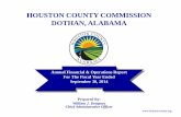HOUSTON COUNTY COMMISSION DOTHAN, ALABAMAbloximages.newyork1.vip.townnews.com/.../54b45dddd2f6c.pdf.pdf · HOUSTON COUNTY COMMISSION Annual Financial Report Fiscal Year Ended September
