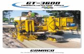 The Worldwide Leader in Concrete Paving Technology · CG-050109#16 CG-050111-D13 GOMACO’s auger-style conveyor provides fast and efficient concrete flow. New Sensor Arms and Mounts