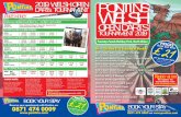 2019 WELSH OPEN PONTINS WELSH - dartswdf.com · • H2O Zone • Heated Swimming Pool Welcome to Prestatyn Sands Holiday Park for the2019 PONTINS WELSH OPEN DARTs TOURNAMENT Organised