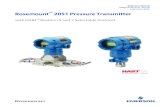 Reference Manual: Rosemount 2051 Pressure Transmitter · Reference Manual 00809-0100-4107, Rev CB September 2020 Rosemount™ 2051 Pressure Transmitter with HART® Revision 5 and