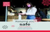 Keeping you safe · 2 Keeping you safe Guide for students When you join us this year, we will be ready to welcome you and support you in having a safe, enjoyable, and rewarding time