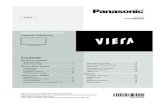 Operating Instructions Plasma Television - Panasonic · 2020. 3. 2. · Operating Instructions Plasma Television Thank you for purchasing this Panasonic product. Please read these