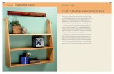 curly-maple hanging shelf - Popular Woodworking Magazine...century makers of steel fasteners could not approach. after 25 years of studying Shaker furniture and the men (and some women)