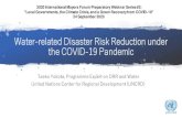 Water-related Disaster Risk Reduction under the COVID-19 … · Water-related Disaster Risk Reduction under the COVID-19 Pandemic Taeko Yokota, ProgrammeExpert on DRR and Water United