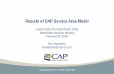 Results of CAP Service Area Model...Feb 26, 2018  · Effluent Surface Water Central Arizona Project CAP LTSCs Groundwater Replenished Groundwater. FarmersWC. Central Arizona Project