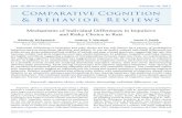 doi: 10.3819/ccbr.2015.100003.b Volume 10, 2015 Compara ...€¦ · doi: 10.3819/ccbr.2015.100003.b Volume 10, 2015 Mechanisms of Individual Differences in Impulsive and Risky Choice