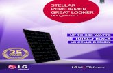 STELLAR PERFORMER, GREAT LOOKER - LG Electronics · UNDERSTATED ELEGANCE FOR BEAUTIFUL ROOFS The LG NeON® 2 Black solar module featuring a black anodized frame and black back sheet