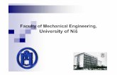 Faculty of Mechanical Engineering, University of Nišiprod.masfak.ni.ac.rs/resources/prezentacije/1... · FACULTY ORGANISATION Teaching and scientific units (Departments and teaching