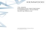 TS-590S KENWOOD NETWORK COMMAND SYSTEM ......2 1. Relevant Models This operations guide is for the TS-590S. Using the TS-590S and KENWOOD NETWORK COMMAND SYSTEM (hereinafter called