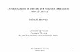 The mechanisms of aerosols and radiation interactions ...lfa.if.usp.br/ftp/public/2019SPSAS/Horvath_Aerosol_optics.pdf · (aerosol optics) 1 The mechanisms of aerosols and radiation
