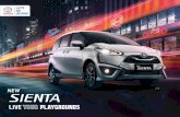 leaflet new sienta 2019 · 2020. 7. 8. · NEW F . SPESIFIKASI / SPECIFICATIONS COLOR OPTIONS 2.750 go.C TOYOTA GO BEYOND PLAYGROUNDS GU