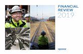 Uponor Financial Review 2019 · • Continuous material and production technology development to support operational efficiency • Committed long-term key ownership with a clear