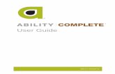 ABILITY | COMPLETE® User Guide · You can see requests sent to the Dashboard for all NPIs you are affiliated with. The top of your dashboard provides quick links (Figure 2) so you