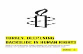 TURKEY: DEEPENING BACKSLIDE IN HUMAN RIGHTSTurkey accepted five recommendations in relation to the independence of the judiciary, including to undertake comprehensive reform of legislation