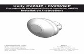 Unity CV2GIP / CV2SVGIP€¦ · CV2GIP / CV2SVGIP features new Greenwood TimerSMART TM and Greenwood HumidiSMART TM technology (fully automatic integral delay / over-run timer and