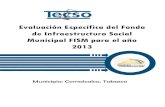 Evaluación Específica del Fondo de Infraestructura Social · PDF file 2017. 10. 19. · Localidades según grado de rezago social, 2010 13 Cuadro 3. ... Cuadro 11. Inversión de