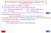 Farmacos Antipaludicos - UGRfarmacol/temas/antipalu/antipalu.pdf · antifolicos y otros uso clinico - de eleccion en resistencias a cloroquina por p. falciparum. - en monoterapia