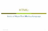 HTML - KNUwidit.knu.ac.kr/~kiyang/teaching/IT/s18/lectures/6.IT-HTML1.pdfML: Physical vs. Semantic Markup Physical (descriptive) Appearance is strictly defined Specifies precisely