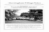 DersinghamVillageVoicedersinghamhistory.info/Dersingham Village Voice 027.pdf · 2019. 4. 11. · DersinghamVillageVoice IU/I(' No 17 .\lllf"l:hIApril ~(I(J.I Dersingham's Annual
