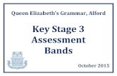 Key Stage 3 Assessment Bands - QEGS · KEY STAGE 3 ASSESSMENT BANDS 2 Assessment Bands Explained From September 2014, the National Curriculum Levels previously used to measure attainment