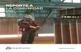 REPORTE A LA COMUNIDAD - Anglo American plc...para procesar minerales oxidados y sulfurados. Se encuentra localizada a 45 kilómetros al noreste de la ciudad de Antofagasta y a 22