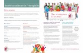 Société canadienne de l’hémophilie stratégique 36 x 24 - final.pdf · et du soutien aux patients, à leur famille, aux professionnels de la santé et au grand public partout