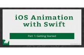 iOS Animation with Swift - raywenderlich.com · 2018. 11. 1. · Property animations (60, 60) (280, 120) (170, 90) start time end time animation duration