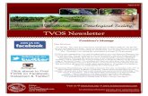 TVOS News TVOS Newsletter€¦ · TVOS News APRIL 2016 2015 Emmett Hunt Requests for Proposals went out to three Nashville hotels last week for the 2017 Conference. I’m looking