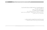 Subdivided Module Catalogue - uni-wuerzburg.deSubdivided Module Catalogue for the Subject Psychology as a Bachelor’s with 1 major with the degree "Bachelor of Science" (180 ECTS