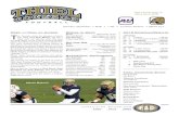 Thiel Tomcats [0-0] Alfred Saxons [0-0] Saturday ......thiel college game notes Thiel in Openers Thiel is 3-2 in its last five season-openers. Thiel’s last season-opening win was