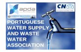 PORTUGUESE WATER SUPPLY AND WASTE WATER ASSOCIATION · WATER SUPPLY AND WASTE WATER ASSOCIATION Portuguese Committee of IWA. Title: Microsoft PowerPoint - APDA_IWA_Montréal_2010_v9
