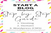 Siteground Step by Step Guide - Katie Grazer Blogyour Domain and your Hosting! Now we need to install our Content Management System (CMS). There are two ways to install WordPress as