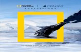 NATIONAL GEOGRAPHIC & PONANT · 50 assignments for National Geographic, reporting live from all seven continents and more than 100 countries. For years a contributing editor for National