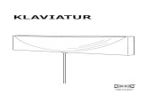 KLAVIATUR - IKEA certain, please contact IKEA. Different materials require different types of fittings