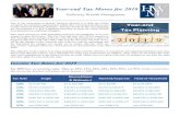 Year-end Tax Moves for 2019 Year-End Tax Moves.pdf · rules and computations as the federal income tax rules. Make sure you check with your tax preparer to see what tax rates and