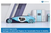 Hydrogen & Multi-fuel Engines for Sustainable Power & Mobility pitch deck... · Power generation equipment II Deutsche Bahn, Germany‘srailway company, has since 2015 equipped a