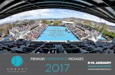 PREMIUM EXPERIENCE PACKAGES - Hobart International · Corporate Hospitality packages may be purchased by credit card, direct deposit and cheque, until 1 December 2016 ... EFT payments