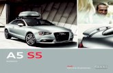 A5 S5 - US · PDF file Audi S5 Exclusive Accessories 8 Audi TravelSpace Transport Accessories 10 Audi Genuine Electronics Accessories 16 Audi Guard Comfort and Protection Accessories