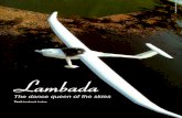 Helsides fotoutskrift - Jabirujabiru.no/content/documents/Lambada/Lambada_Africa.pdf · The Lambada is a shoulder, fixed wing plane with a slick small physique, streamlined with a