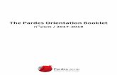 The Pardes Orientation Booklet · 2017. 8. 29. · one for each of the mitzvot (commandments) mentioned in the Bible. At Pardes, ... From the most beginner student to the most advanced,