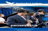 PROSPECTUS - Rutherford College, Auckland€¦ · school. We achieve this through taster days, fun challenges, information days and regular interaction between Rutherford students,