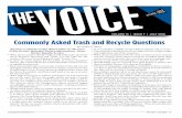 VOLUME 13 | ISSUE 7 | JULY 2016 Commonly Asked Trash and ...… · Take $25.00 Off Your Next Service Call. TECL 22809 Master 100394 (Editor’s note: This letter is in response to