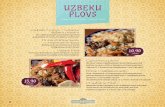 uzbekistana.lv | Sākums · Beshbarmak Home-made dough prepared with addition ofmutton, veal and goat meat. Served with scalded onion. (Seasonal dish). Kovurma-Cu&vara fritierÎ cepti